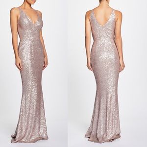 EUC Dress the Population Harper Gown, Medium